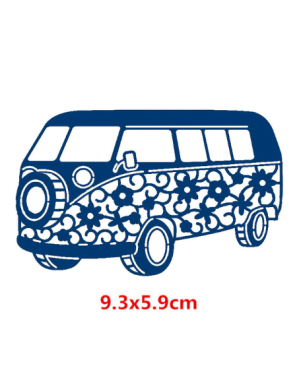Die mini van hippie