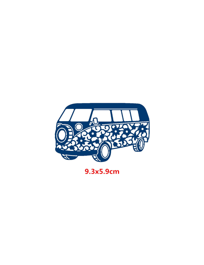 Die mini van hippie