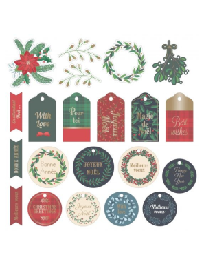 57 die cuts ARTEMIO Joyeux Noël