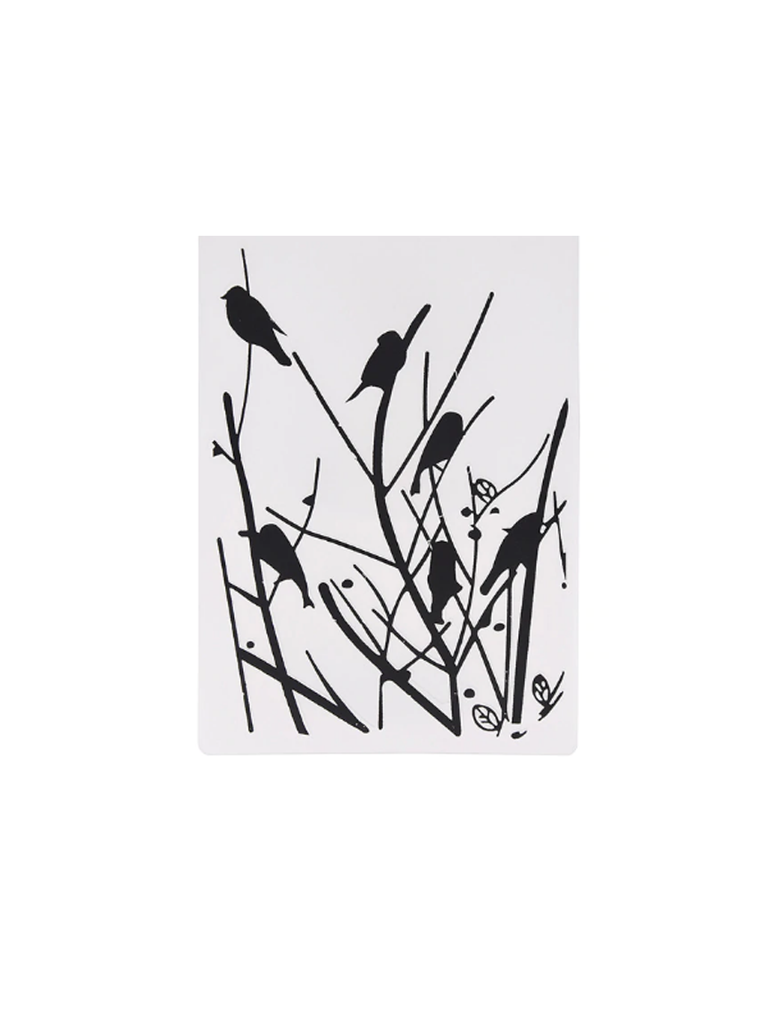 Die classeur d'embossage petits oiseaux