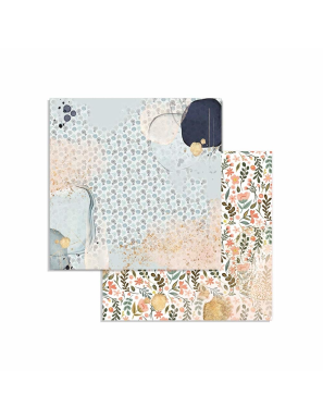 Pochette de 22 feuilles recto verso Love story Stamperia