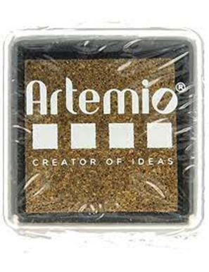 Encreur doré 3cm x 3cm ARTEMIO