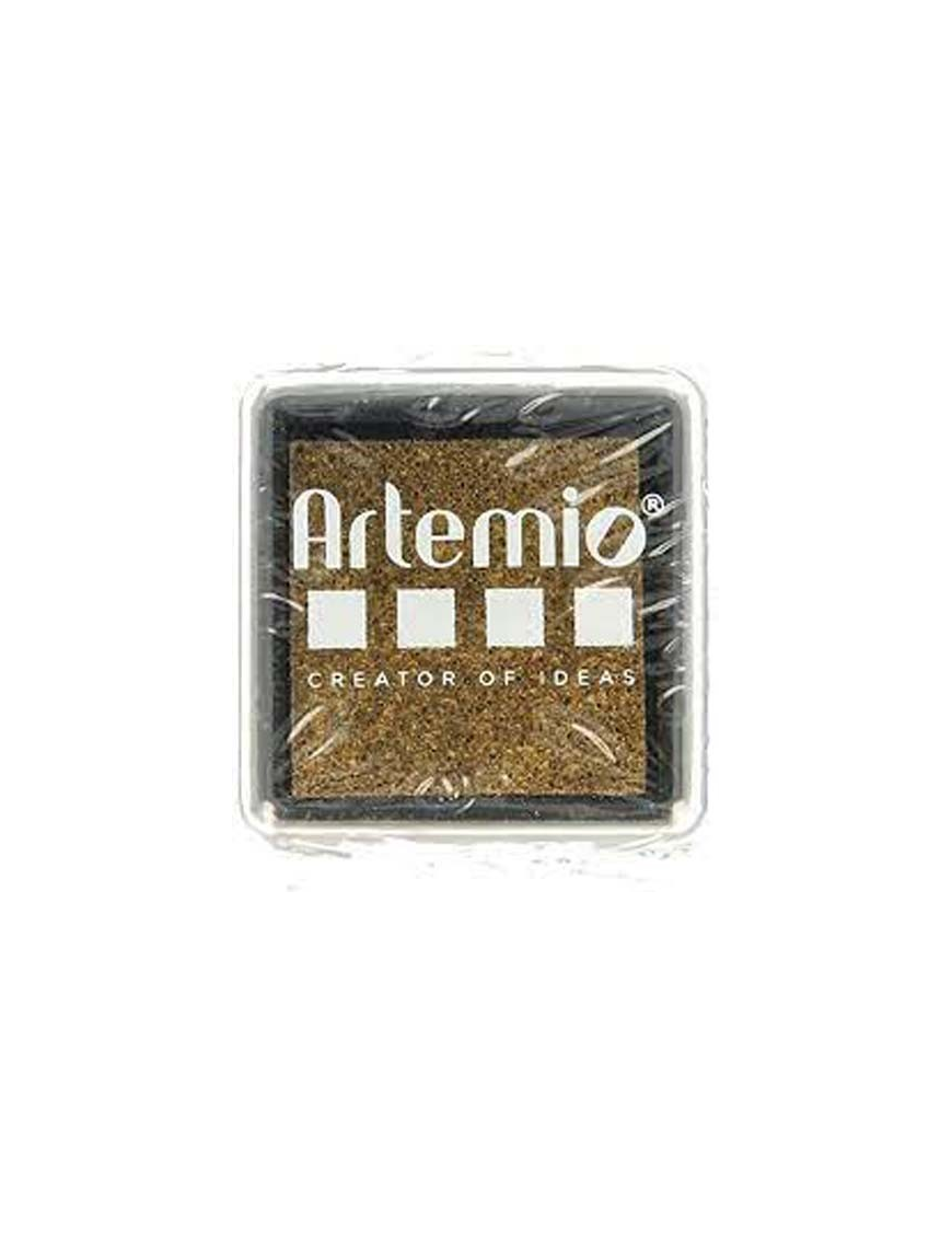 Encreur doré 3cm x 3cm ARTEMIO
