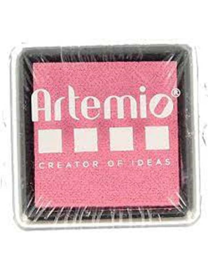 Encreur rose 3cm x 3cm ARTEMIO