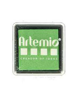 Encreur fresh green 3cm x 3cm ARTEMIO