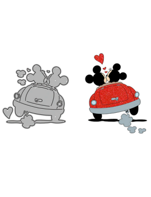 Die Mickey - Mickey et Minnie en voiture Disney