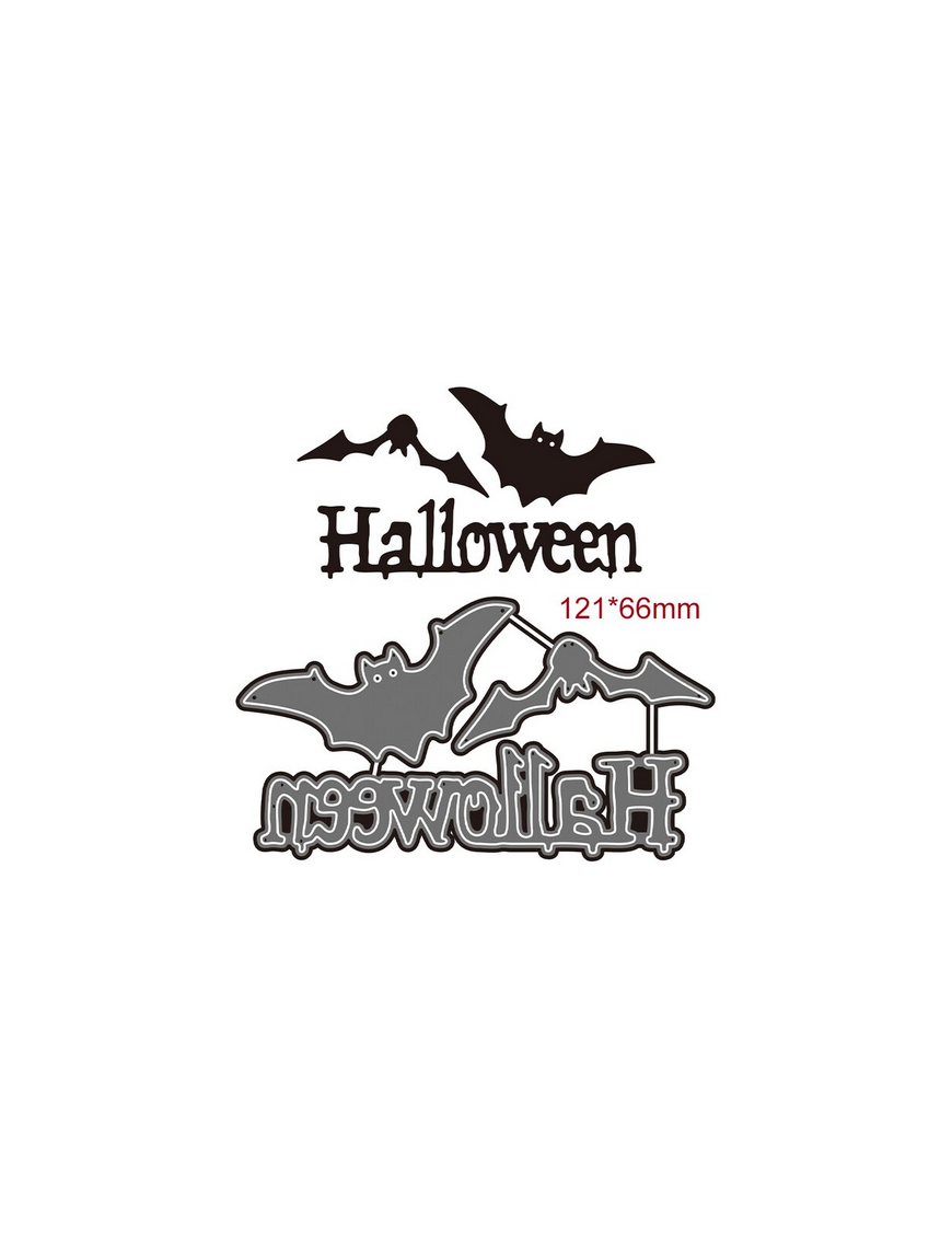 Die Halloween et chauves souris