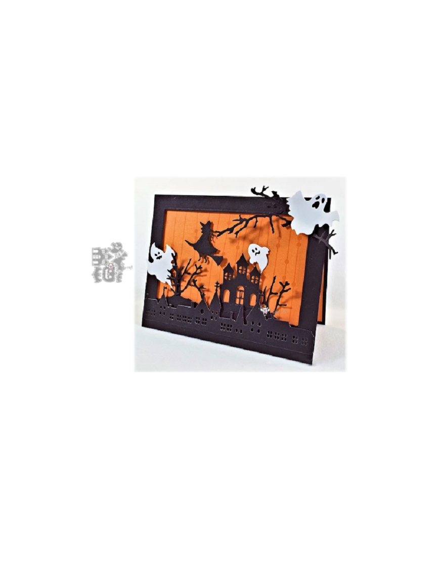 Set de 6 dies Halloween