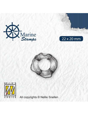Tampon transparent bouée marine NELLIE SNELLEN