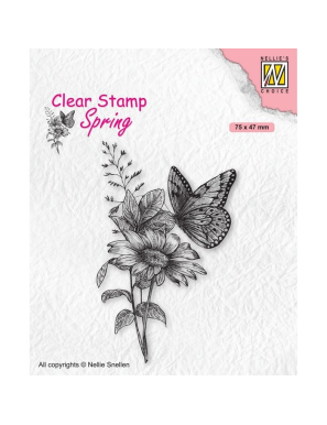 Tampon transparent le printemps NELLIE SNELLEN