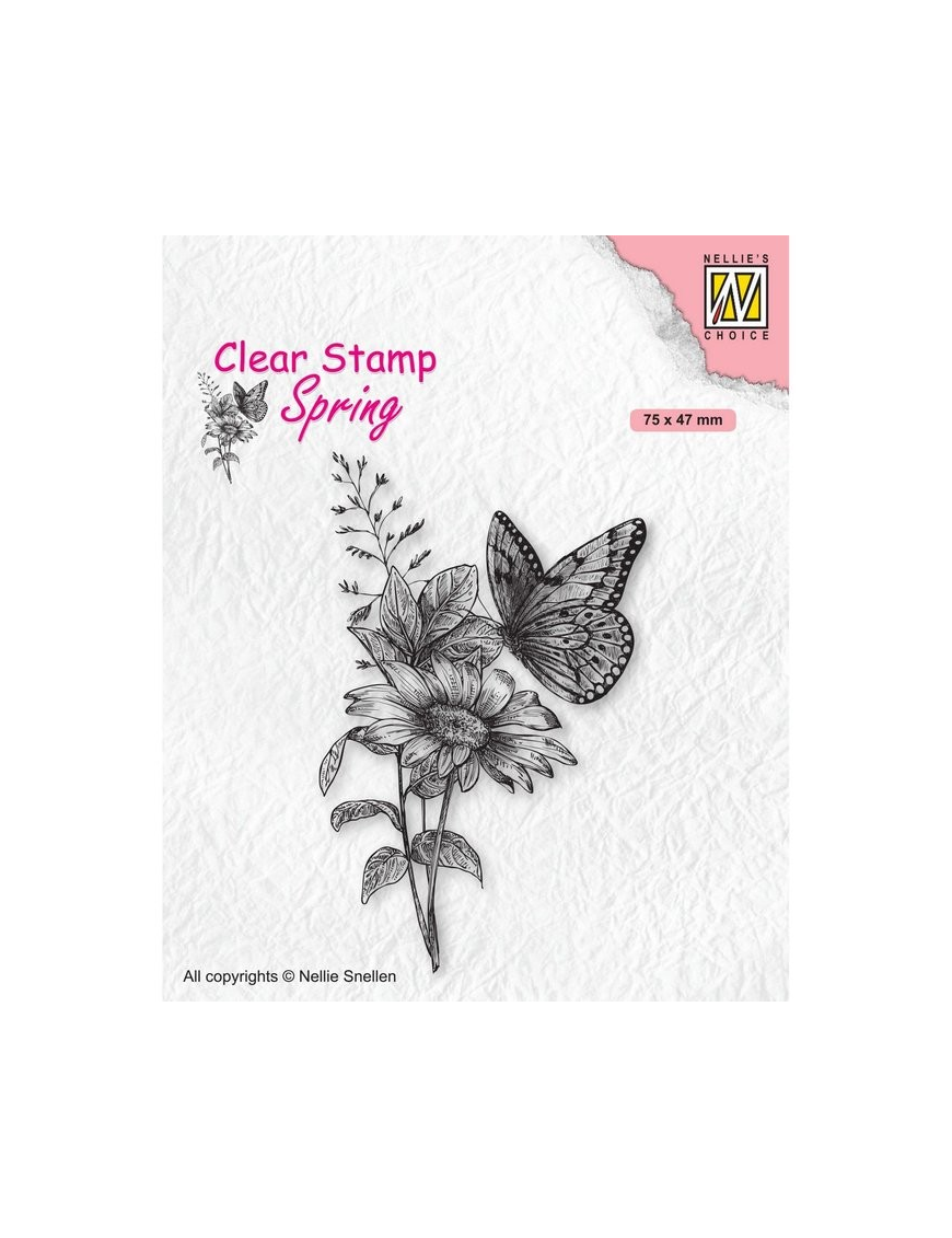 Tampon transparent le printemps NELLIE SNELLEN
