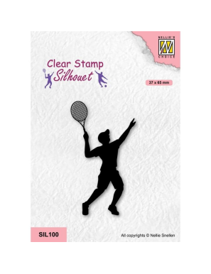 Tampon transparent tennisman NELLIE SNELLEN
