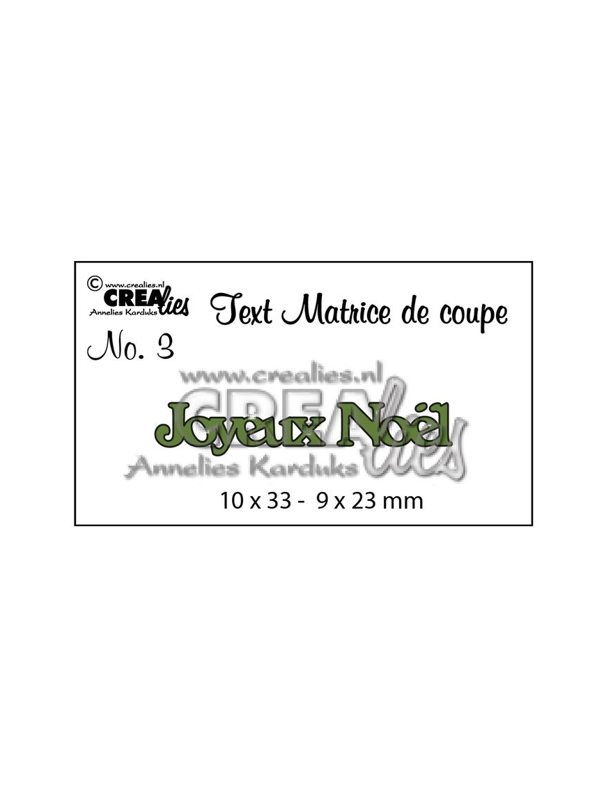 Die texte "Joyeux Noël"