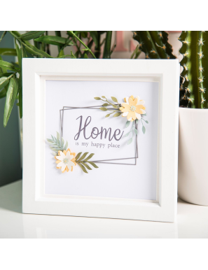 12 dies Sizzix thinlits geo floral frame