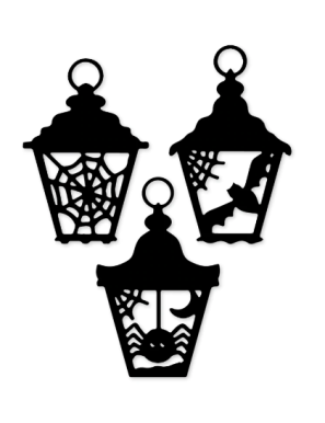 Dies Halloween 3 lanternes