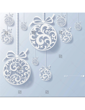 Dies boules de Noël