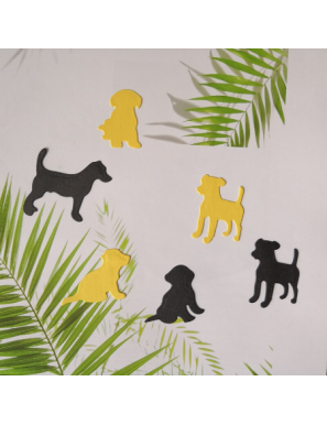 Dies chiens et chiots