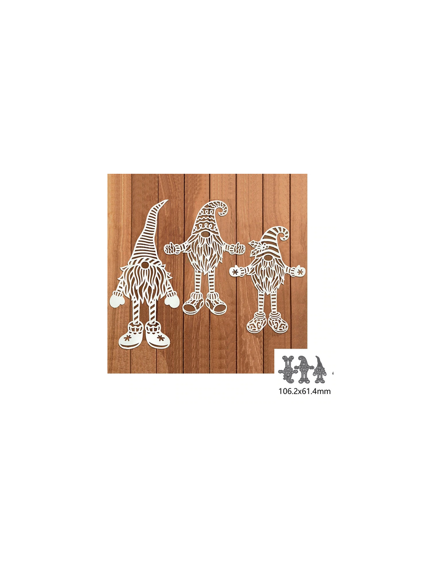 Dies gnomes de Noël