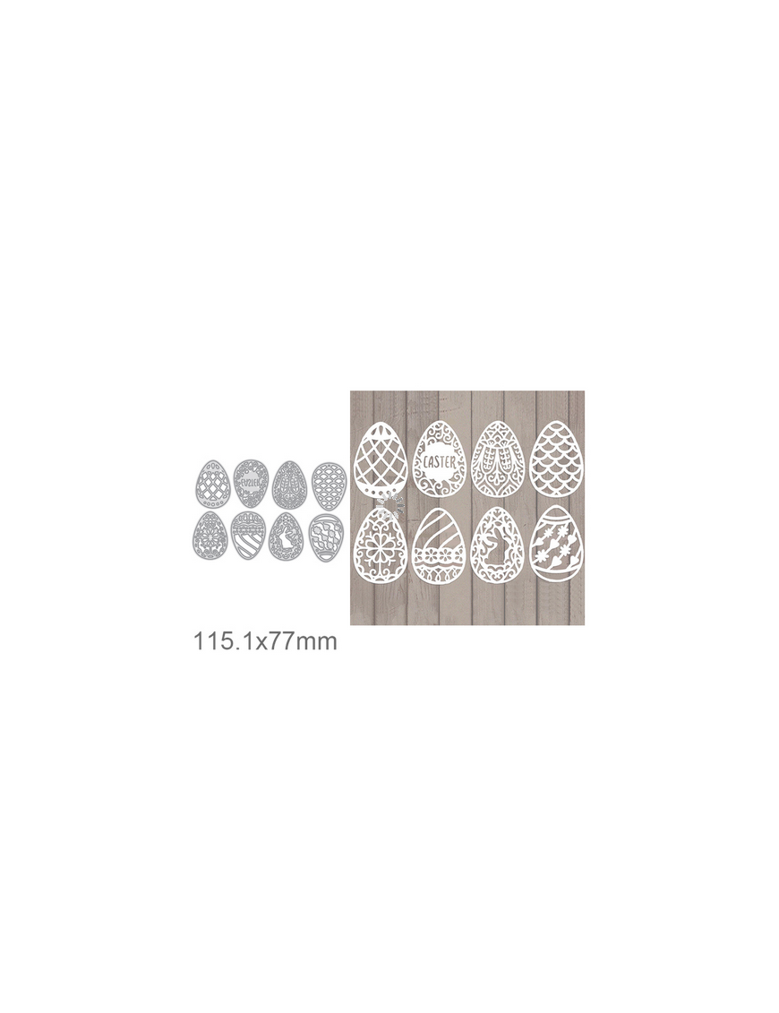 Dies 8 oeufs de Pâques
