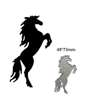 Die cheval cabré