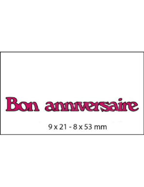 Die texte "Bon anniversaire"