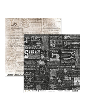 Pochette de 12 feuilles "Souvenirs"