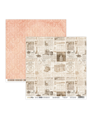 Pochette de 12 feuilles "Souvenirs"