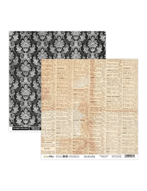 Pochette de 12 feuilles "Souvenirs"