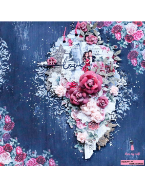 Bloc de 24 feuilles For you always