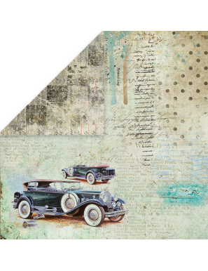 Bloc de 12 feuilles L'univers des hommes Craft and you design