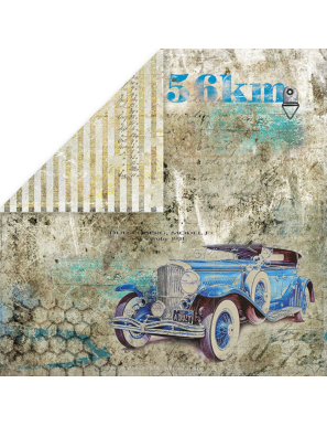 Bloc de 12 feuilles L'univers des hommes Craft and you design