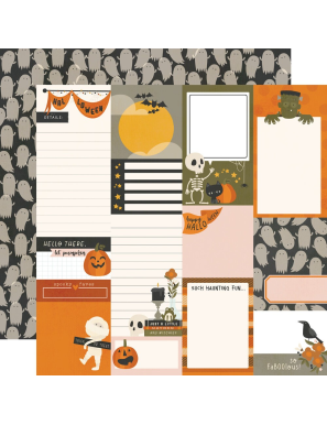 Bloc de 12 feuilles FaBOOlous Simple stories