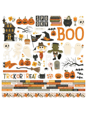 Bloc de 12 feuilles FaBOOlous Simple stories