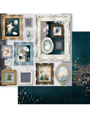 Pochette de 12 feuilles Moon Bunny Dream Azuka Studio