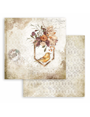 Pochette de 10 feuilles recto verso notre chemin Stamperia