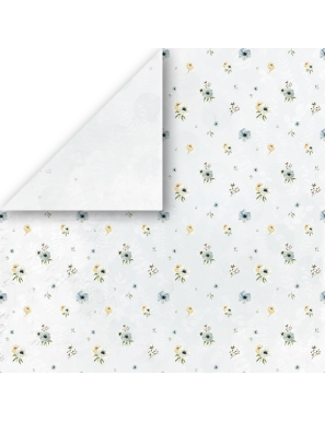 Pochette de 12 feuilles recto verso Morning mist Craft and you design