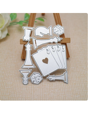 Dies jeu de cartes, échec, dés