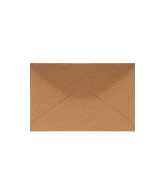 50 enveloppes kraft  ARTEMIO 17,8cm x 11,5cm