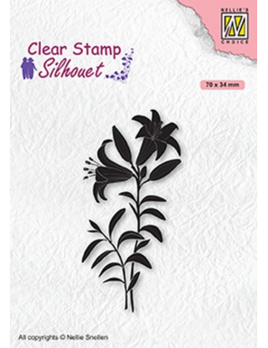 Tampon transparent lis NELLIE SNELLEN