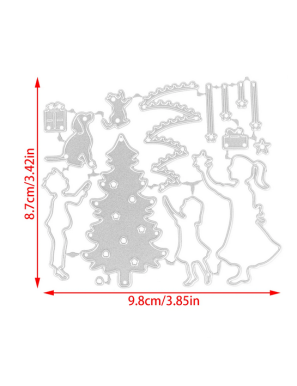 Dies "on décor le sapin de Noël"