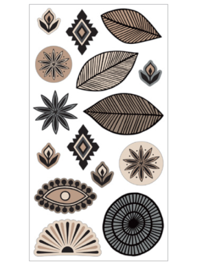 Stickers puffies Boho ARTEMIO