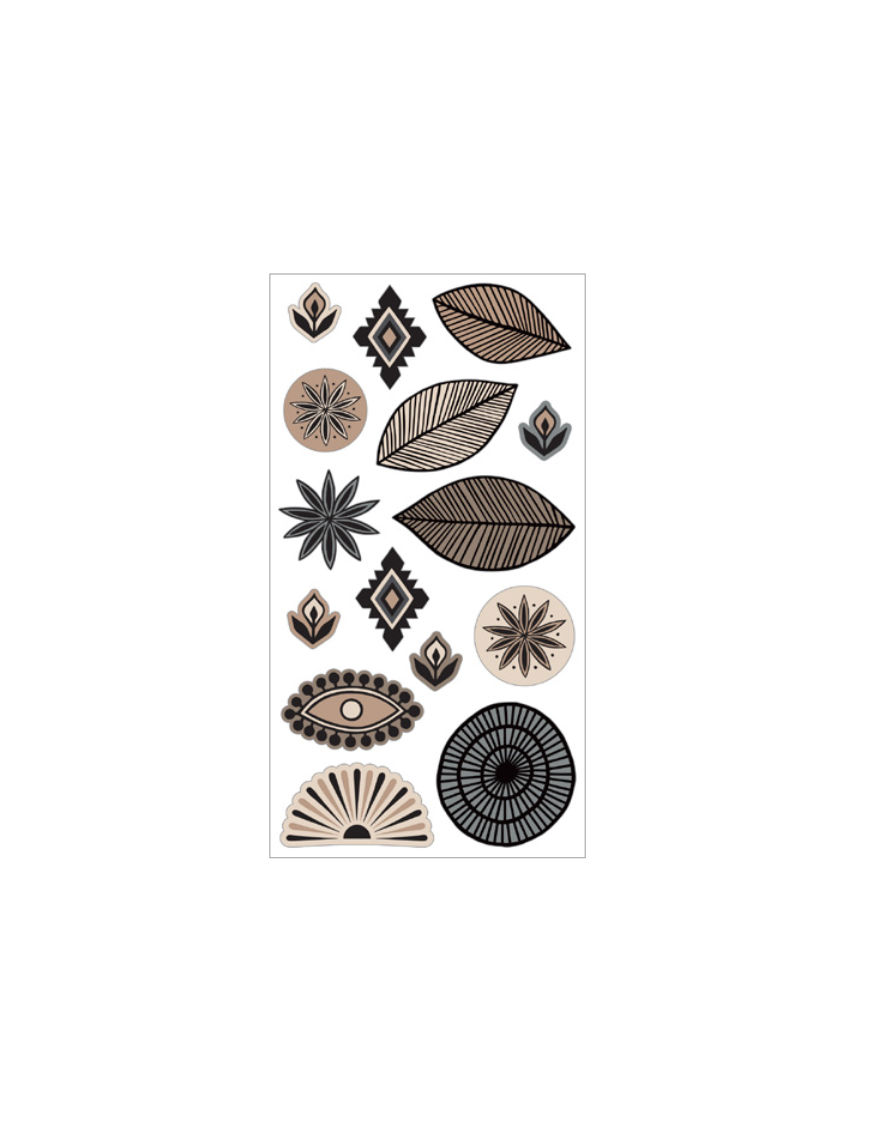 Stickers puffies Boho ARTEMIO