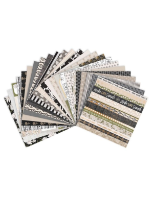 Bloc de 48 feuilles recto Cosy neutral Craft Smith