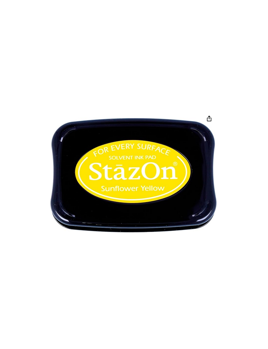 Coussin encreur STAZON Sunflower yellow