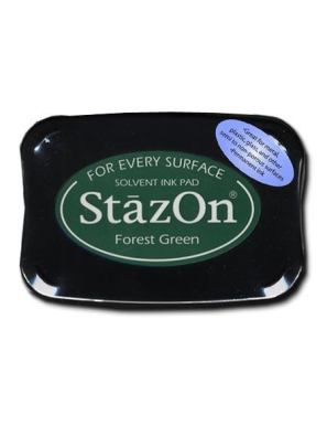 Coussin encreur STAZON Forest Green