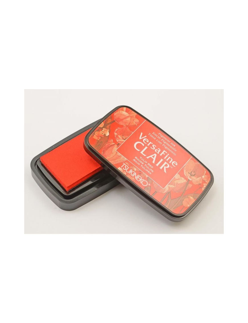 Encre Versafine claire Tsukineko Couleur Versafine:Tulip red