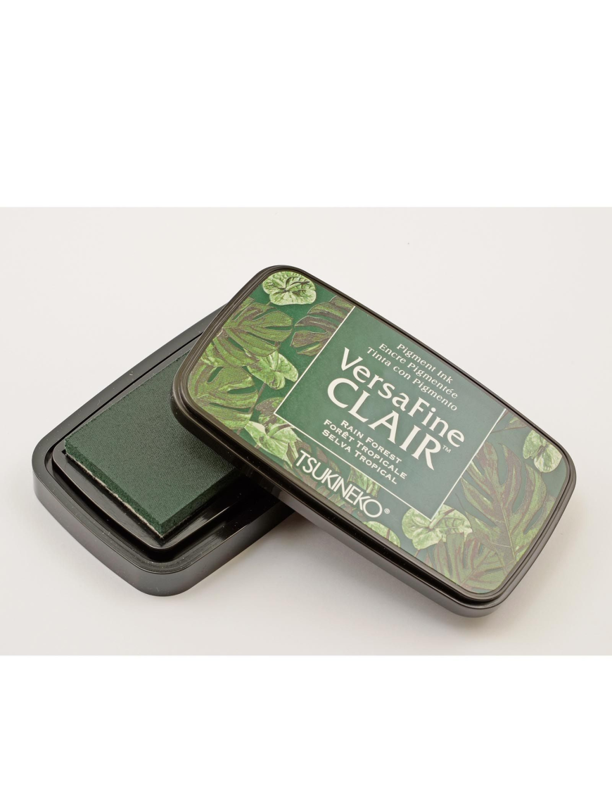 Encre Versafine claire  Tsukineko Couleur Versafine:Rain forest
