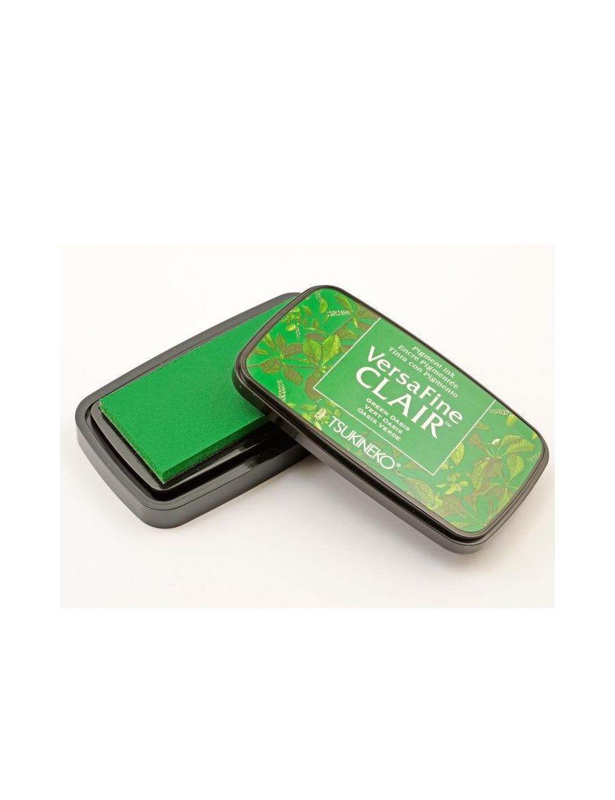Encre Versafine claire Tsukineko Couleur Versafine:Green oasis