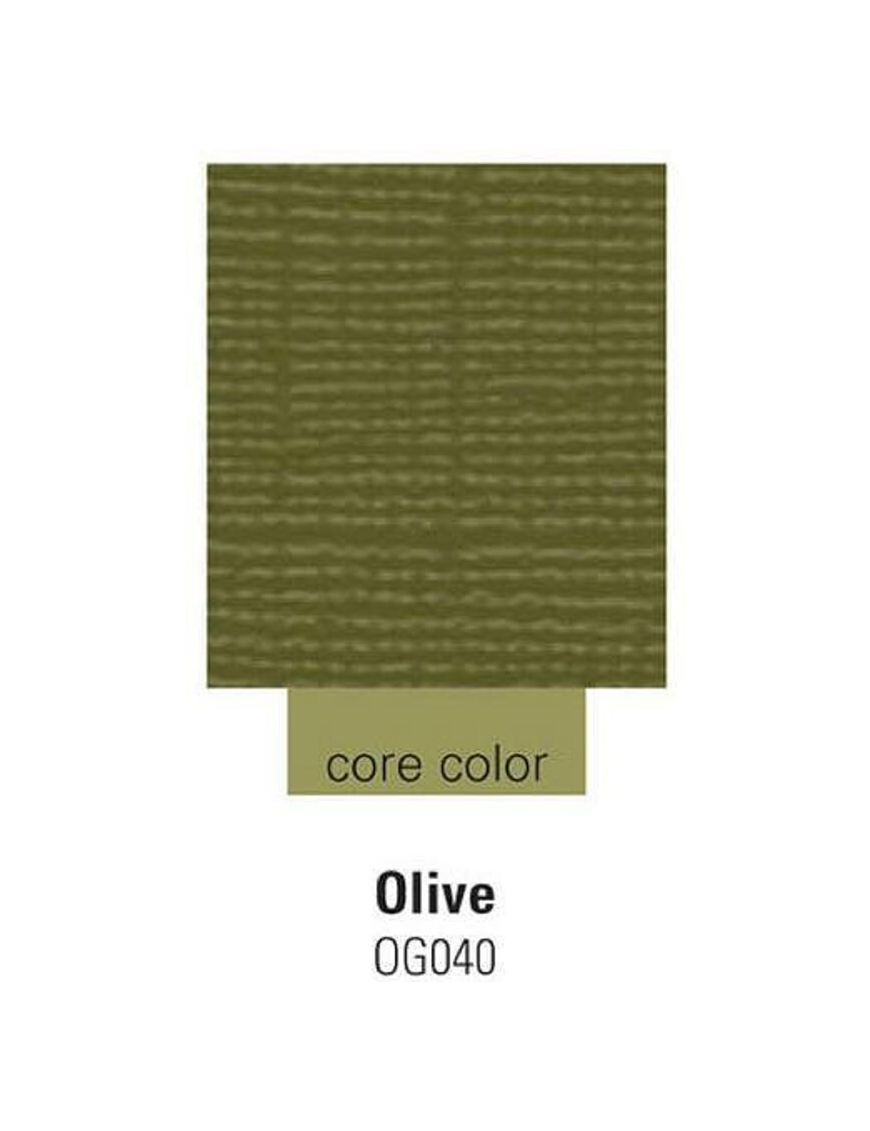 Feuille COLORCORE Core'dinations 30,5cm x 30,5cm Olive