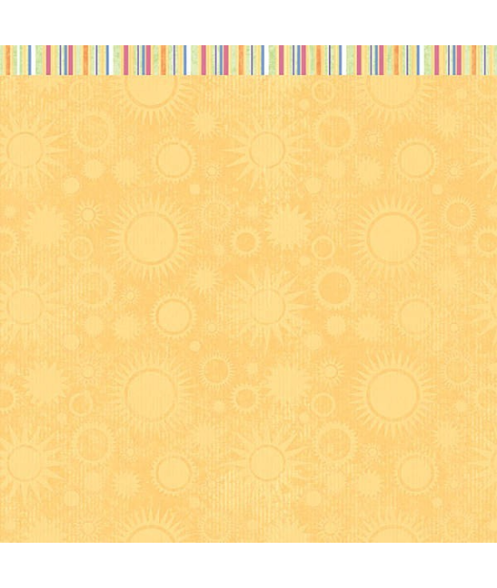 feuille de scrapbooking HOT OF THE PRESS boucles et fleurs